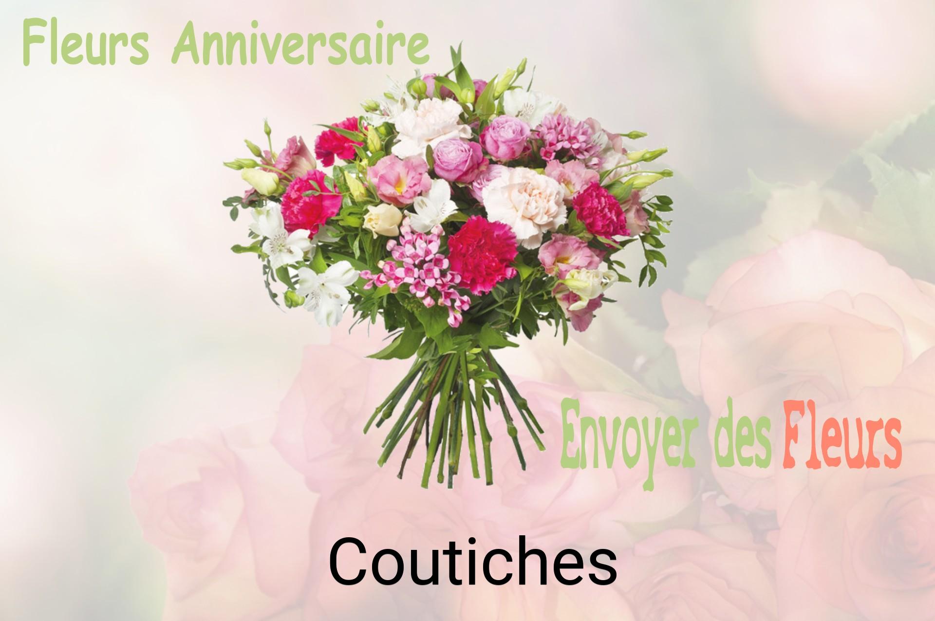 Bouquet de fleurs d’anniversaire livré à Coutiches